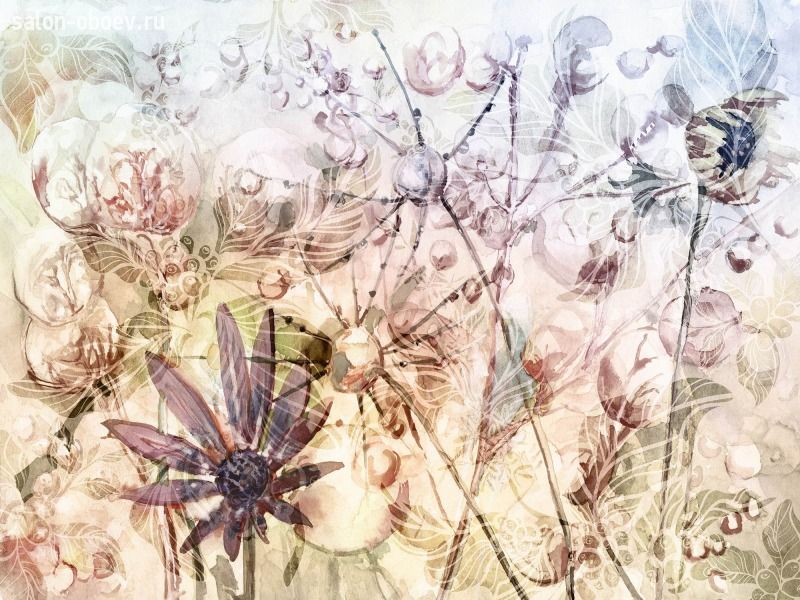 Фотообои Wall Street Aquarelle