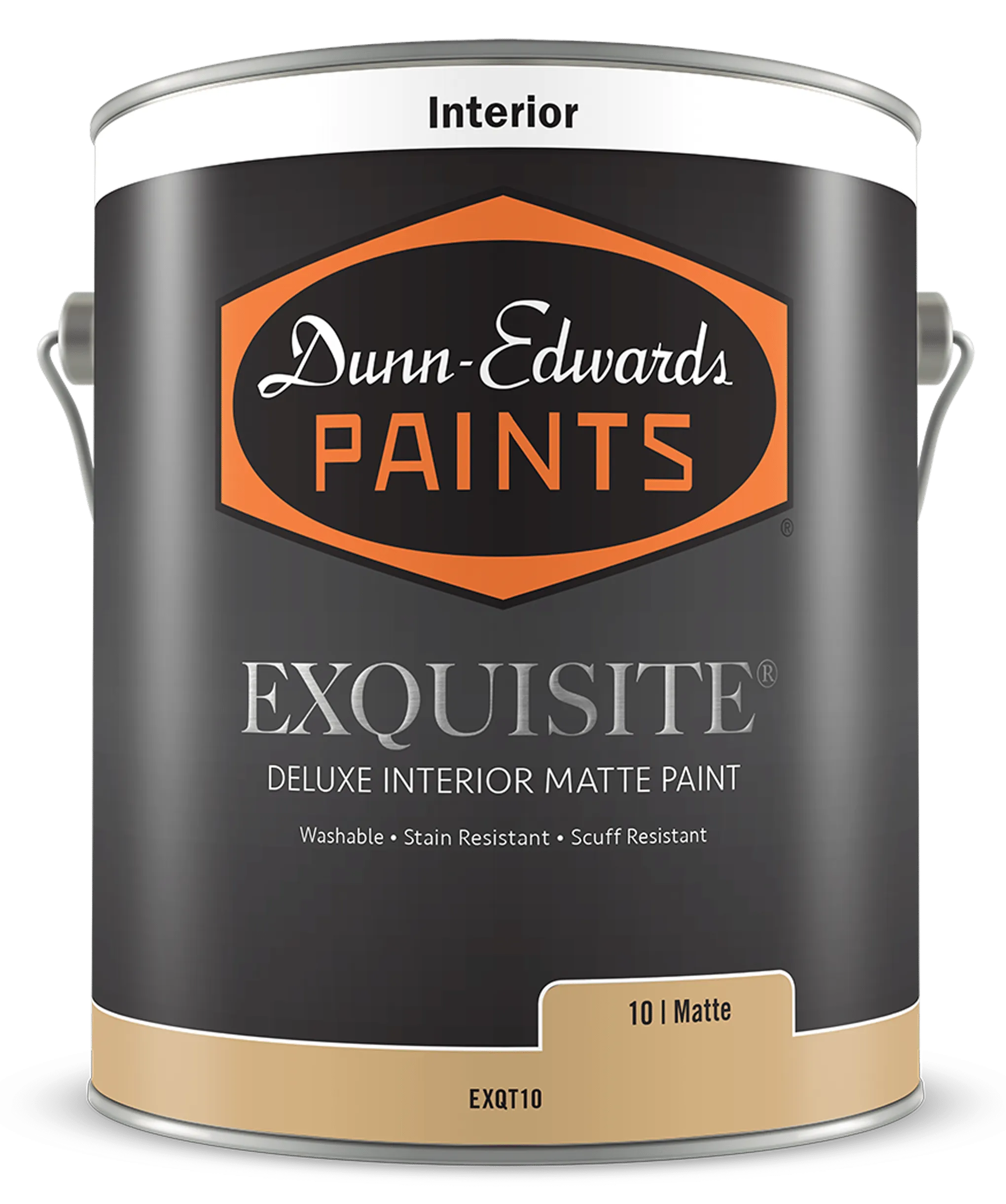 Матовая краска Dunn Edwards с керамическими частицами Exquisite Deluxe Interior Matte