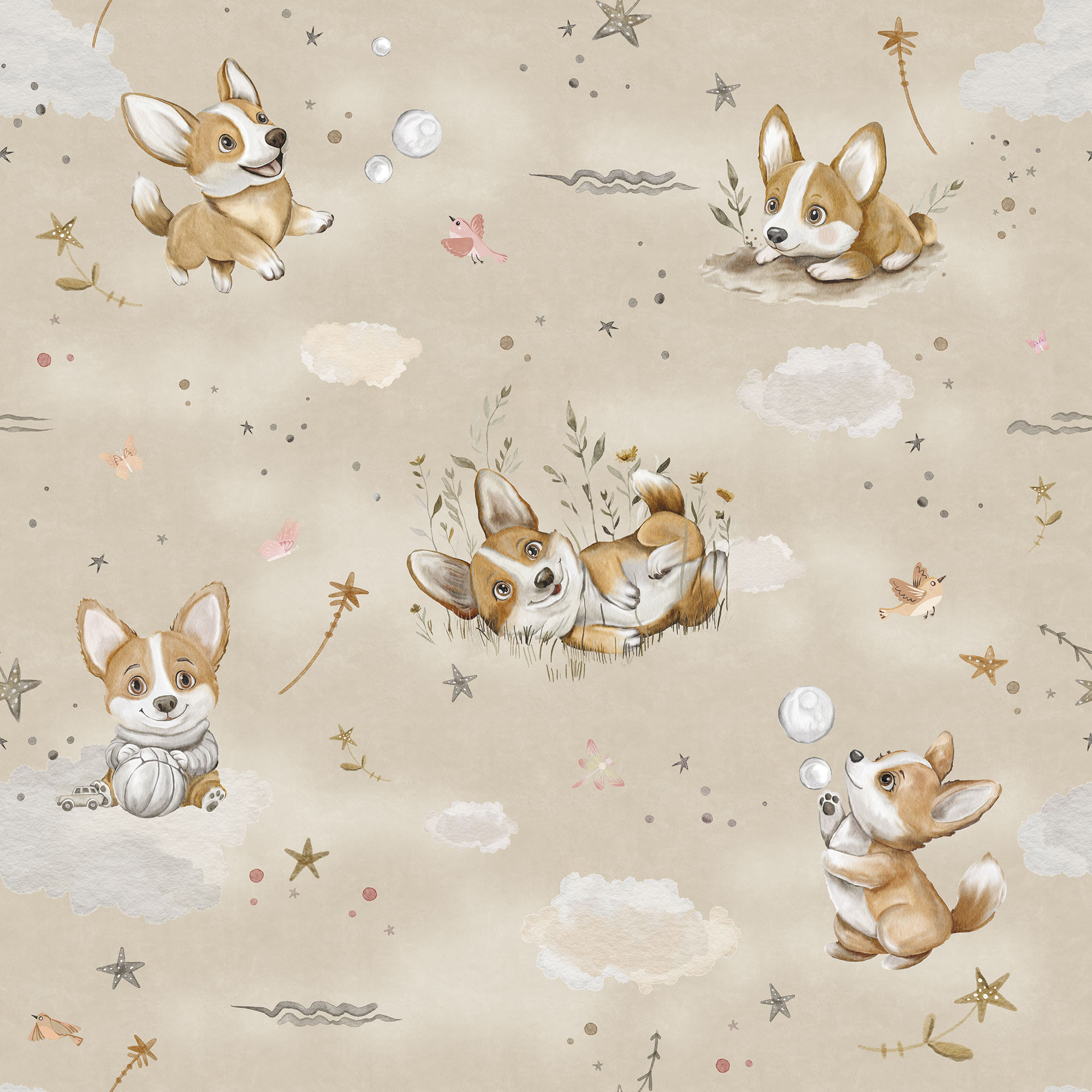 Фрески/Панно ORTOGRAF Little friends 2