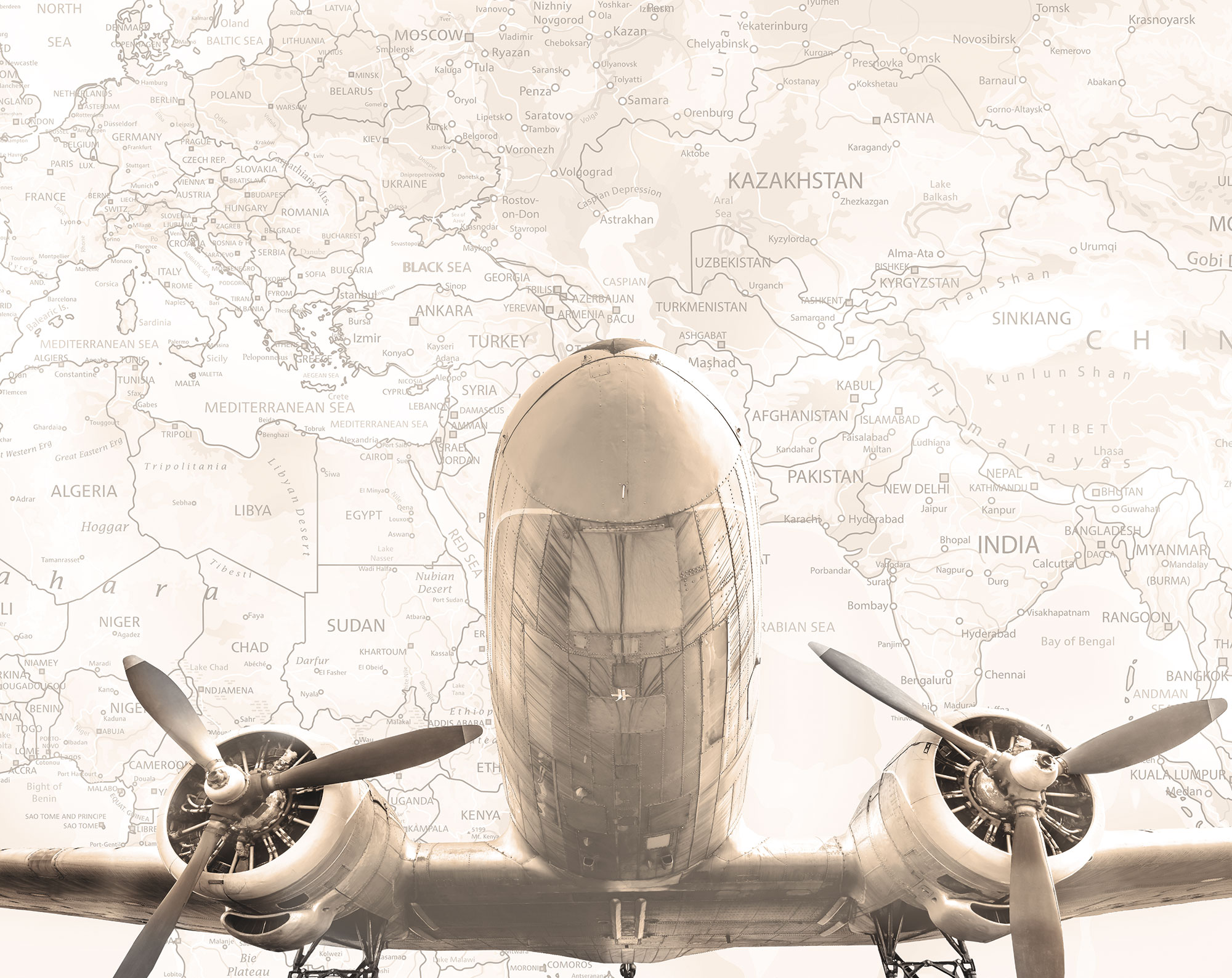 Фрески/Панно ORTOGRAF Самолеты