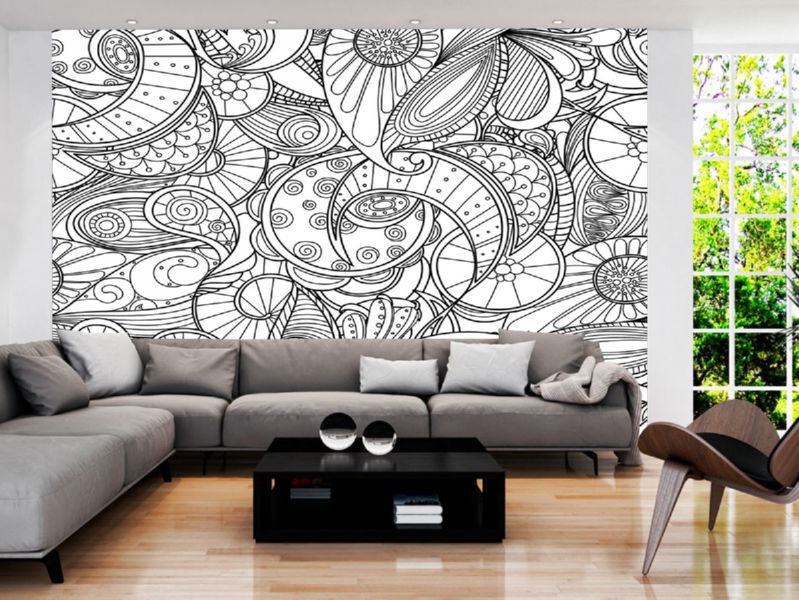 Обои Artmegahome Черно-белые