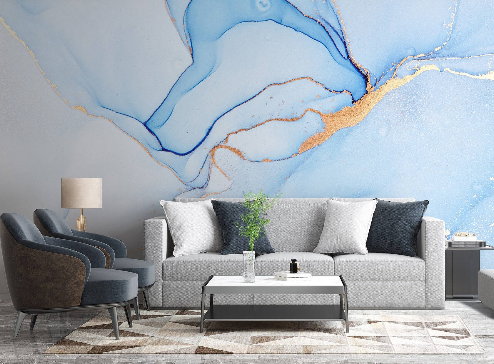 Обои Artmegahome Флюид Art