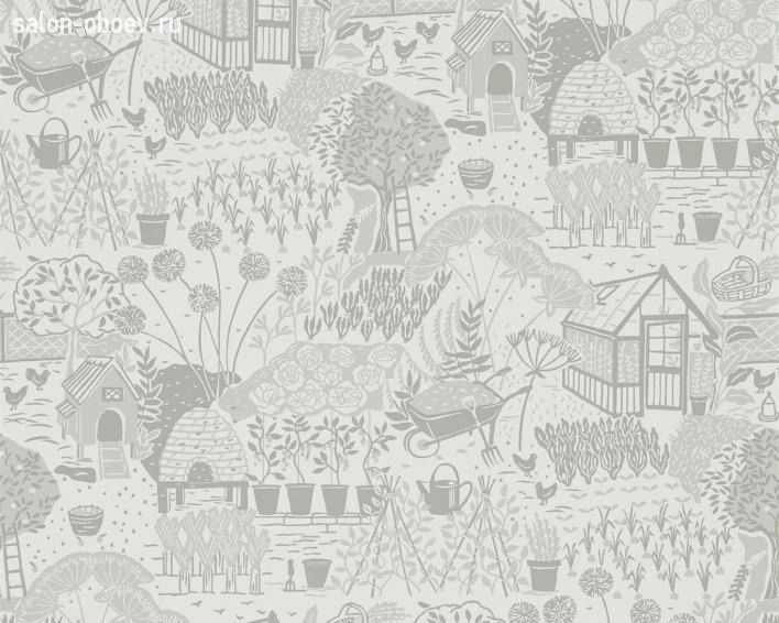 Обои Sanderson The Potting Room Wallpaper
