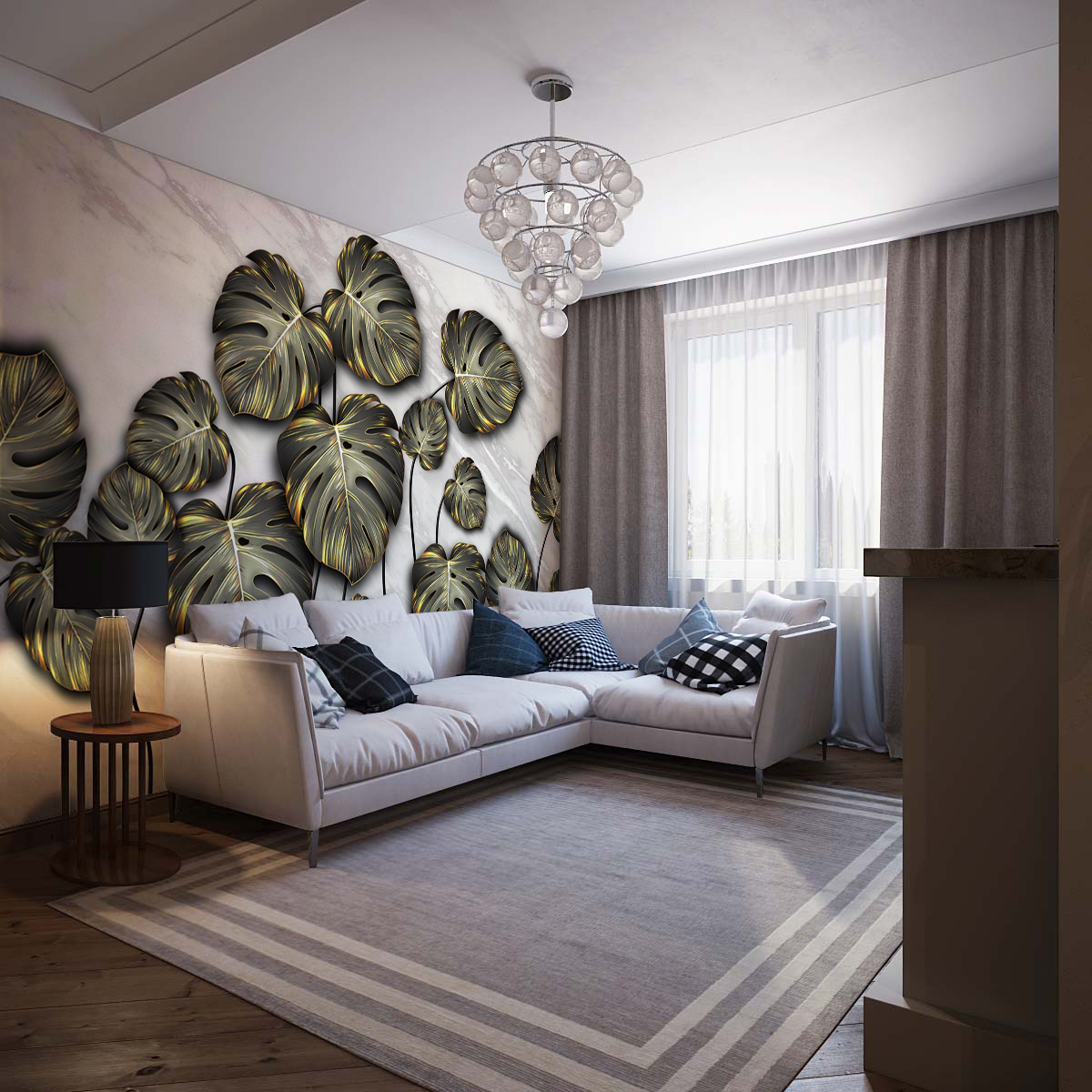 Обои Artmegahome Тропические растения