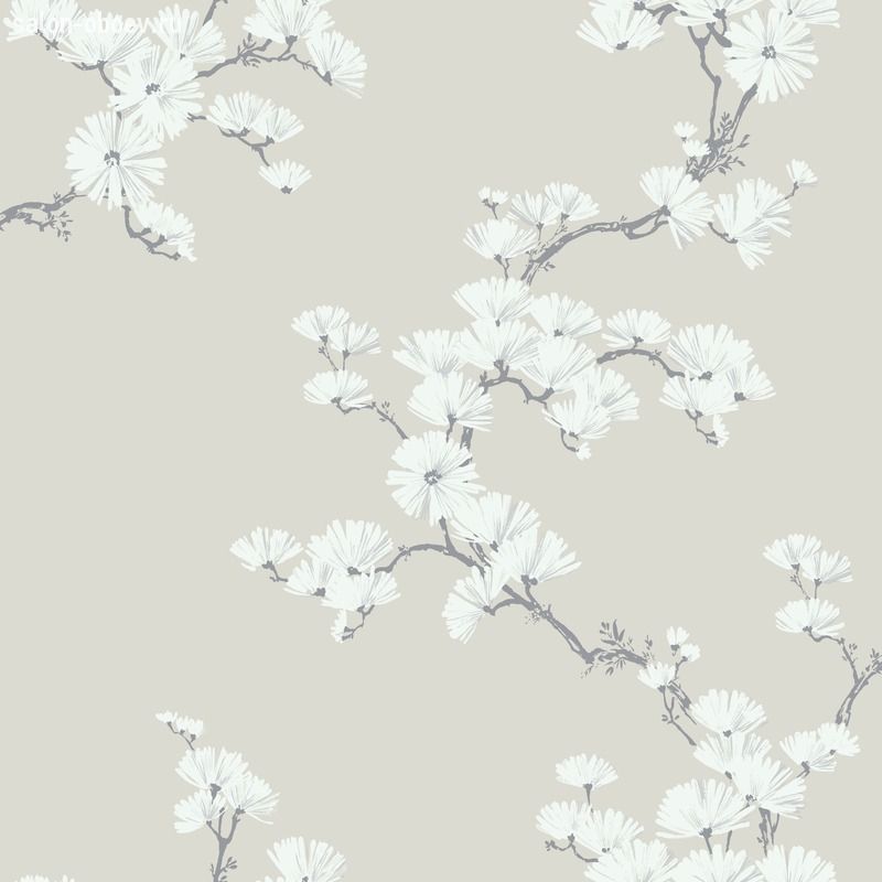 Обои PAPER&INK Navy Grey and White