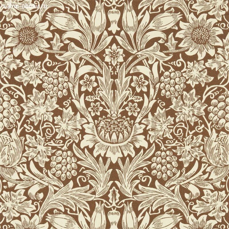 Обои Morris & Co Queen Square Wallpapers