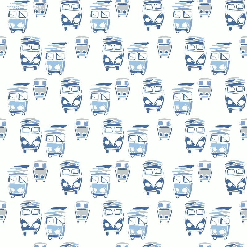 Обои PAPER&INK Navy Grey and White