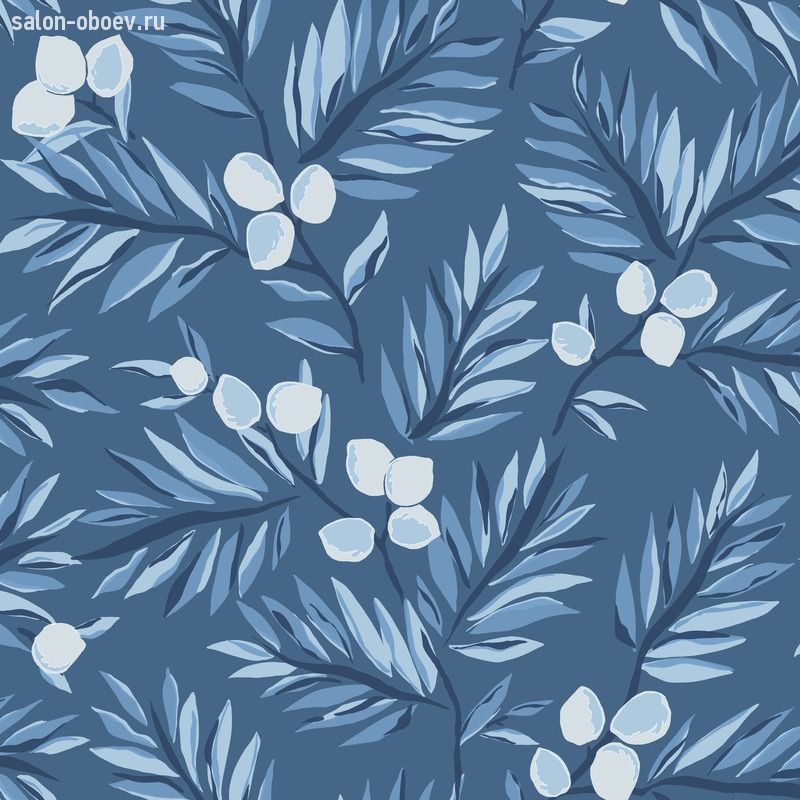 Обои PAPER&INK Navy Grey and White
