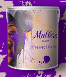 Краска интерьерная шелковисто-матовая для влажных помещений Mallers Perfect Matte