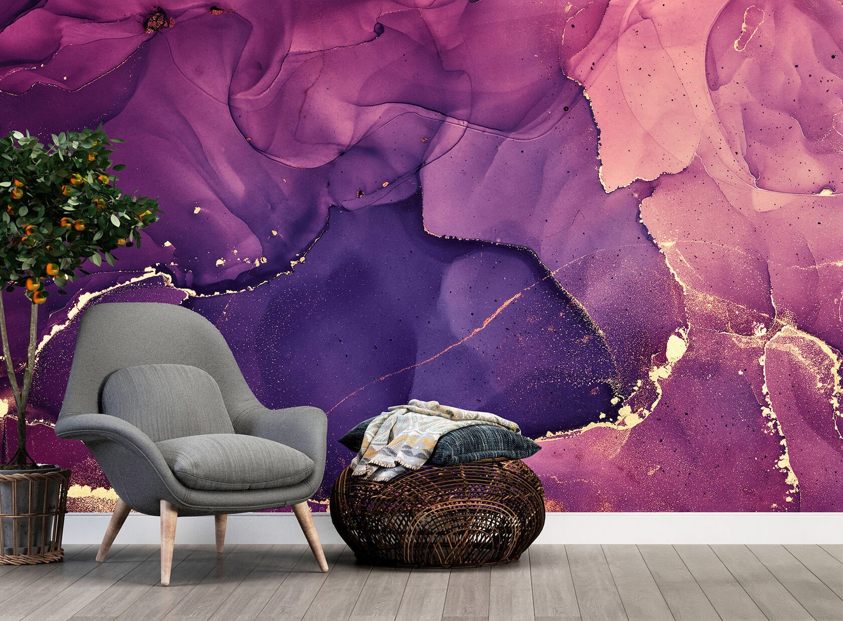 Обои Artmegahome Флюид Art