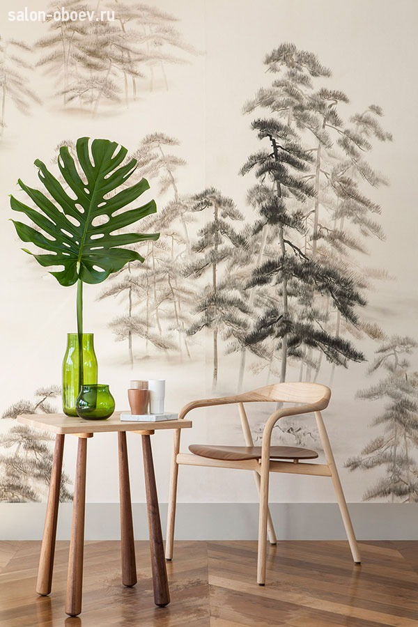 Обои De Gournay Japanese & Korean