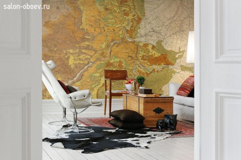 Фотообои Rebel Walls No 5 - Maps