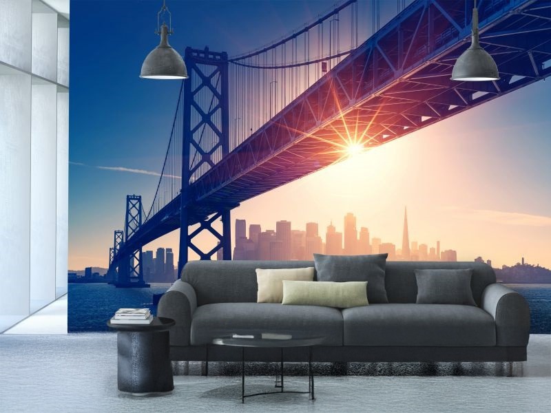 Обои Artmegahome Небоскребы и мосты