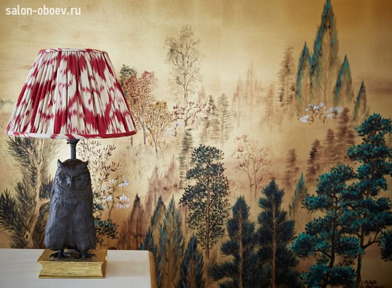 Обои De Gournay Japanese & Korean