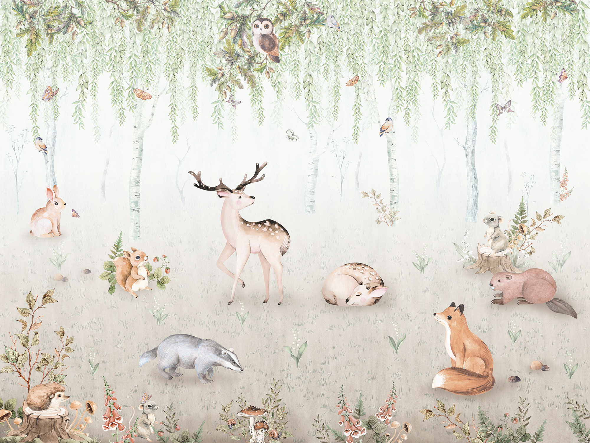 Фрески/Панно ORTOGRAF  Little Friends