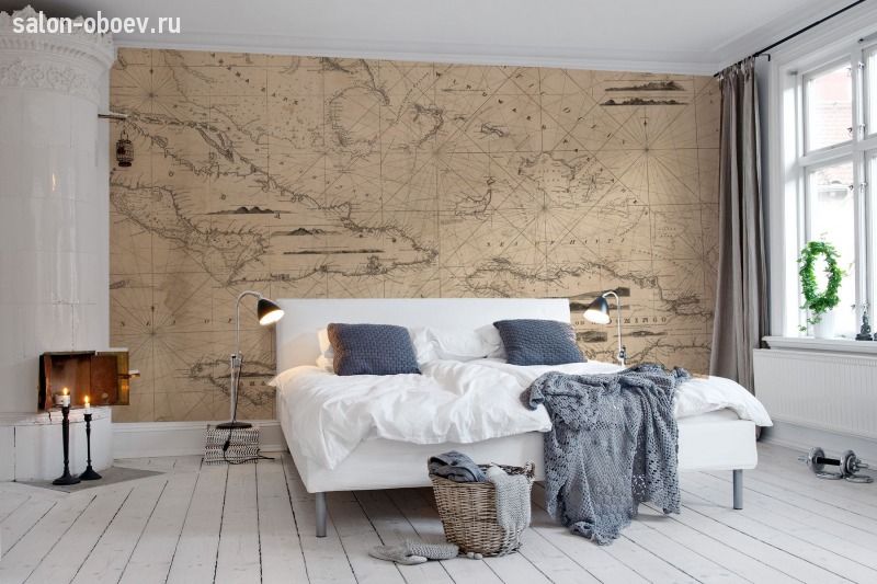 Фотообои Rebel Walls No 5 - Maps