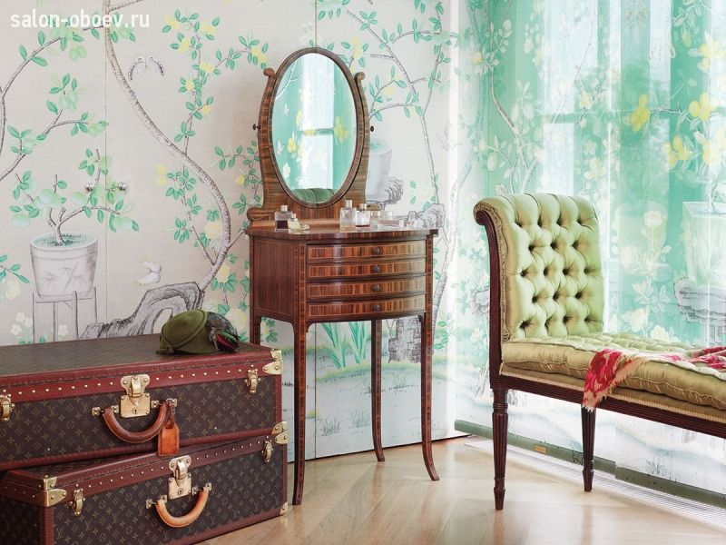 Обои De Gournay Chinoiserie