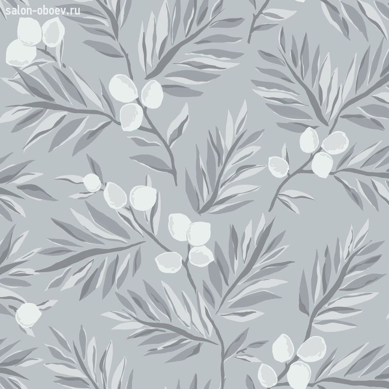 Обои PAPER&INK Navy Grey and White