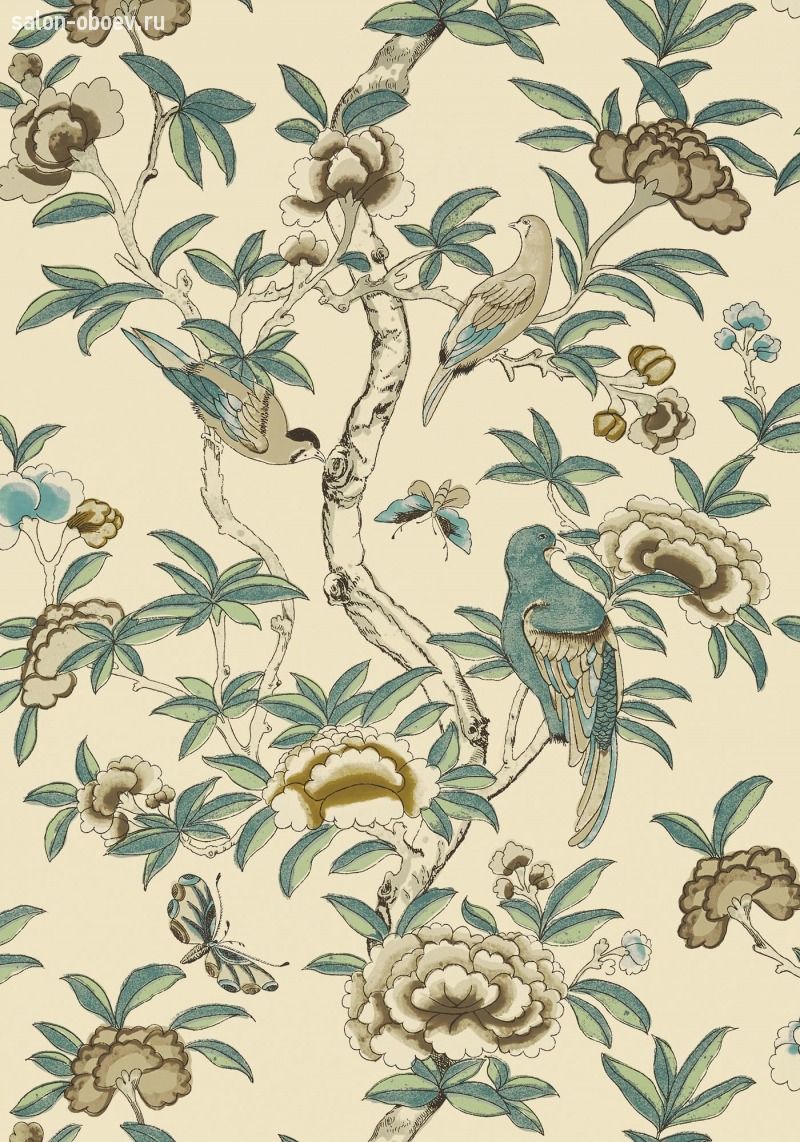 Обои Thibaut Imperial Garden