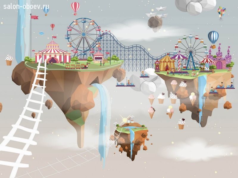 Фотообои Wall Street Flying Hill