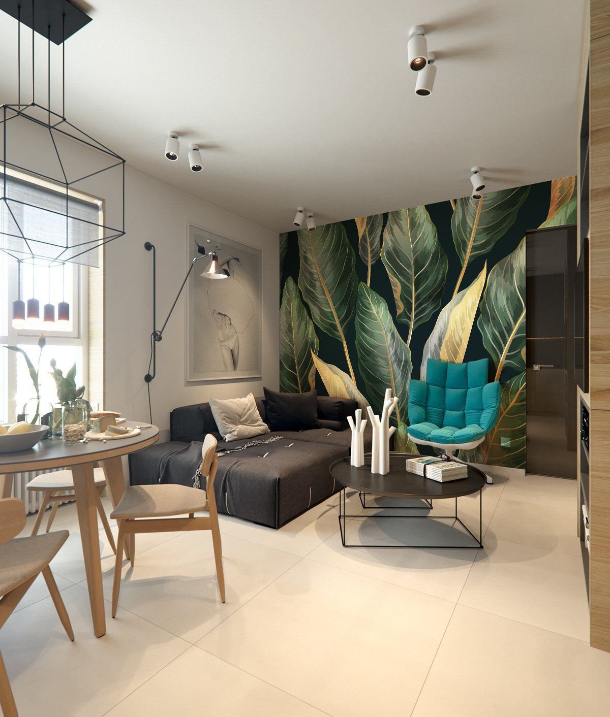 Обои Artmegahome Тропические растения