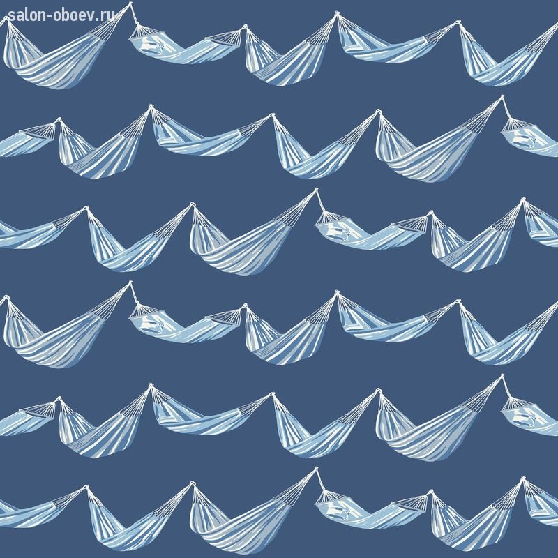 Обои PAPER&INK Navy Grey and White
