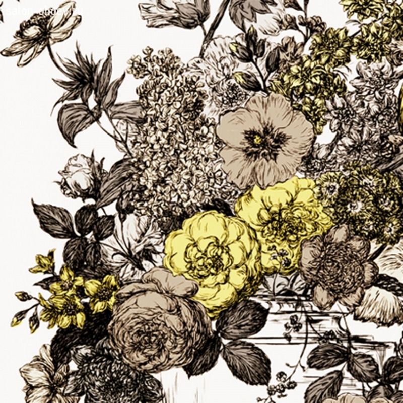 Обои Clarke & Clarke Floribunda