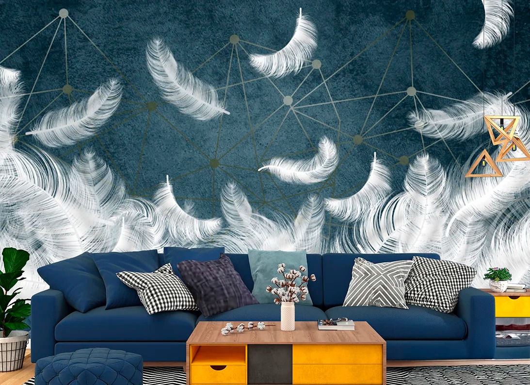 Обои Artmegahome Перья
