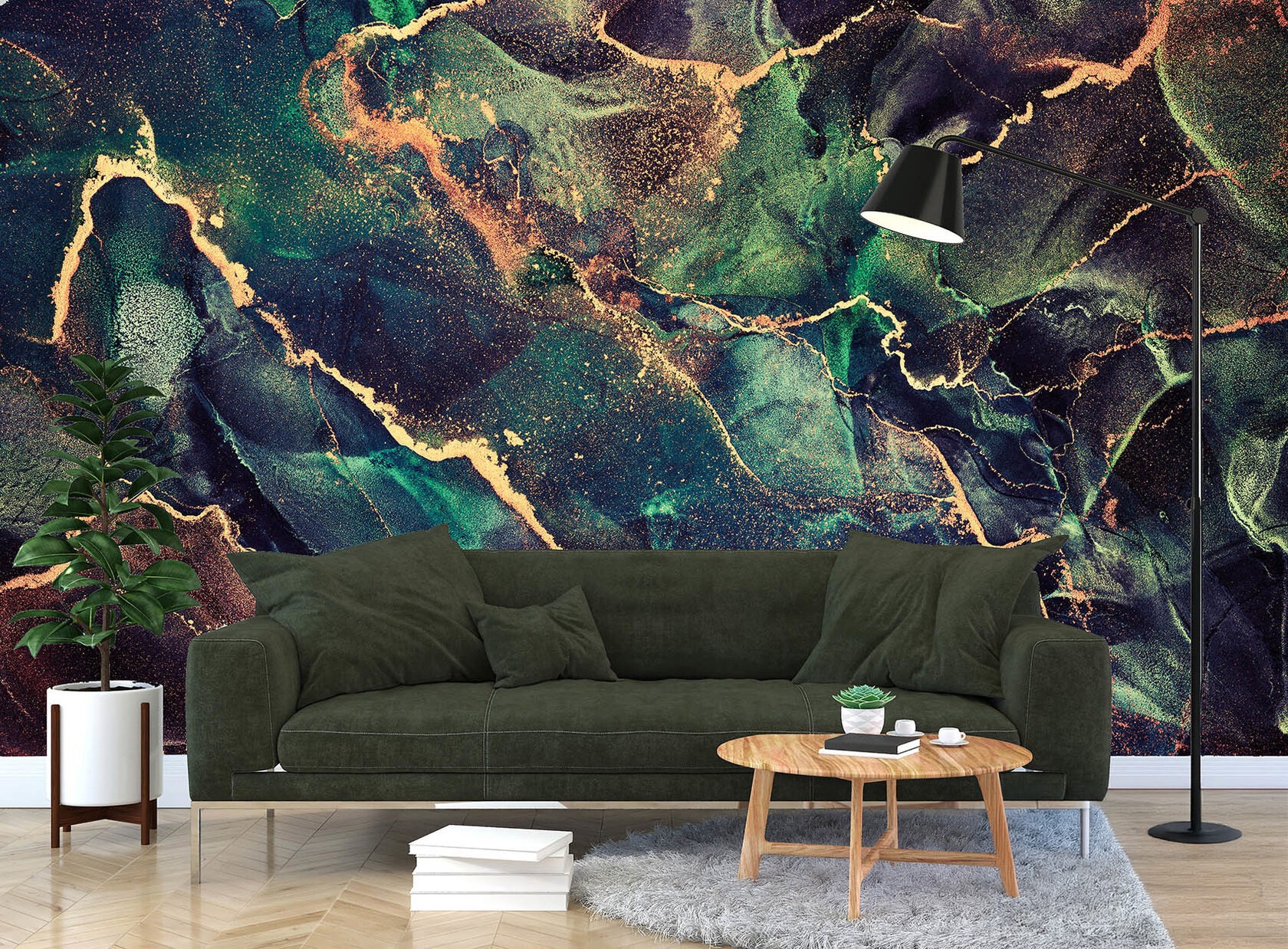 Обои Artmegahome Флюид Art