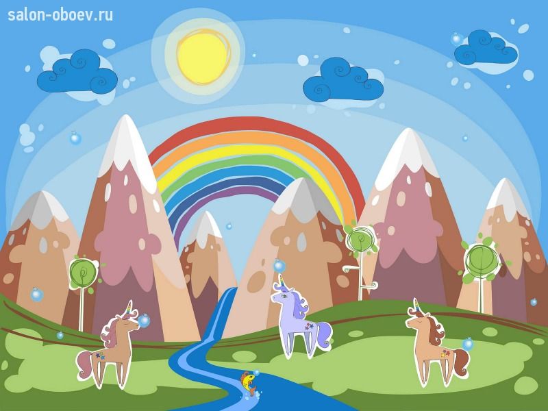 Фотообои Wall Street Unicorn Valley