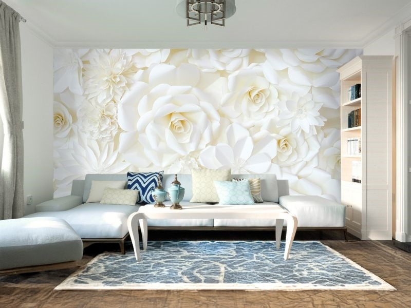 Обои Artmegahome Дизайнерские цветы