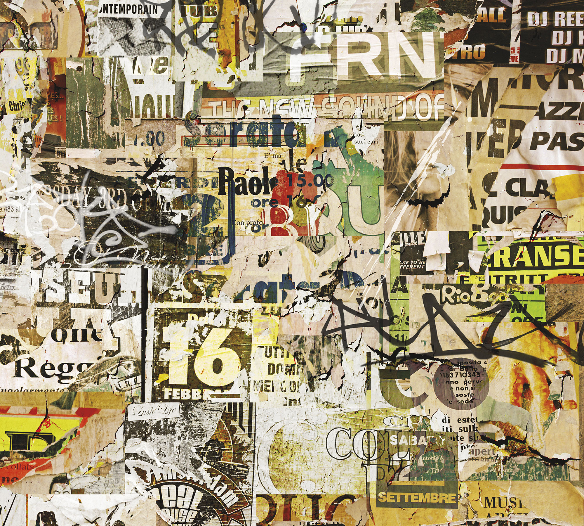 Фрески/Панно ORTOGRAF Типографика