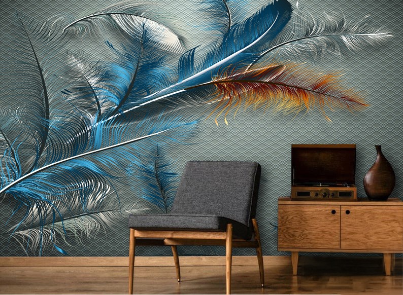 Обои Artmegahome Перья
