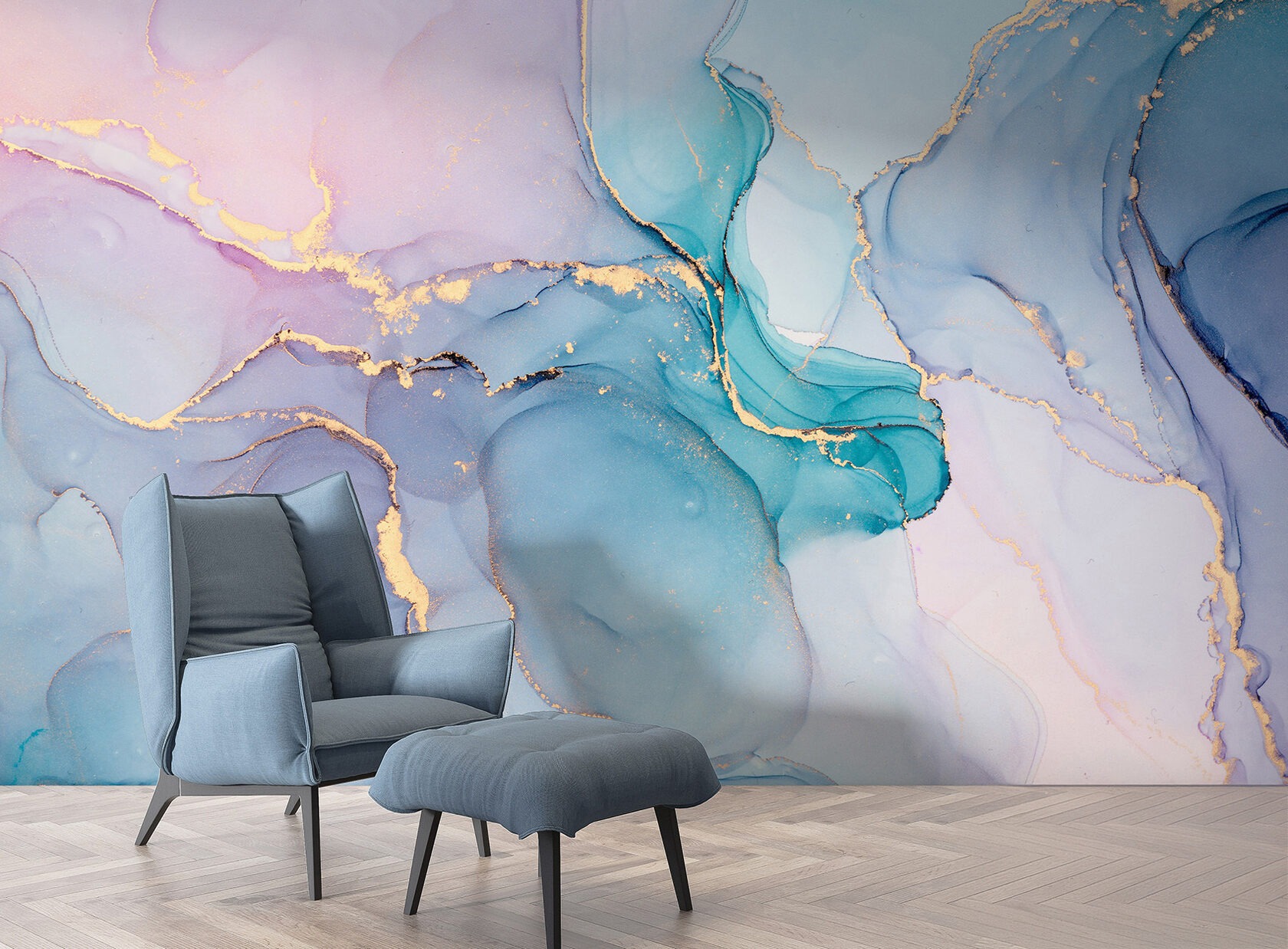 Обои Artmegahome Флюид Art