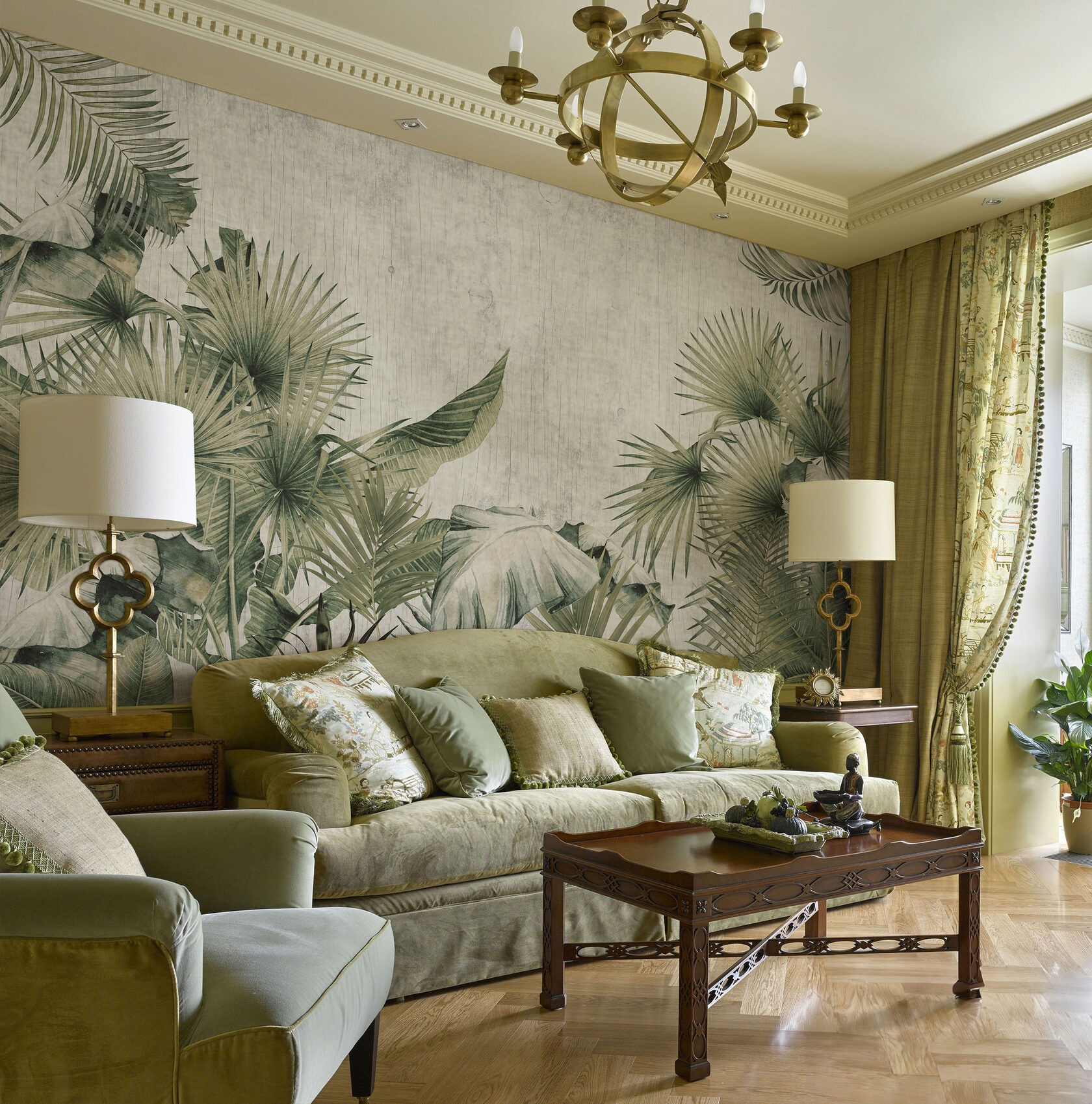 Обои Artmegahome Тропические растения