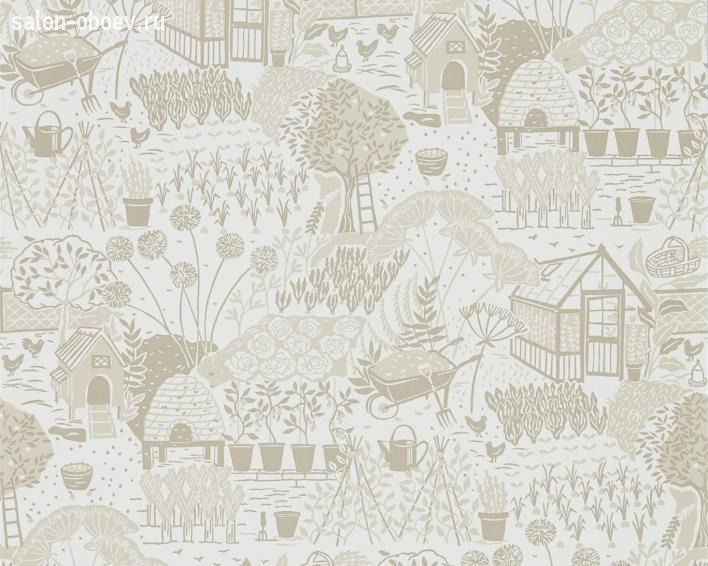 Обои Sanderson The Potting Room Wallpaper