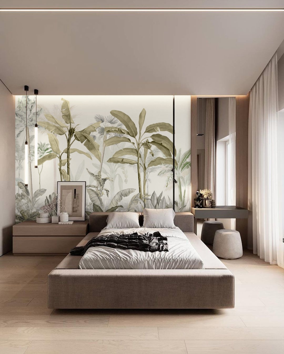 Обои Artmegahome Тропические растения