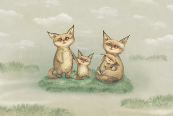 Фрески/Панно ORTOGRAF Little friends 2