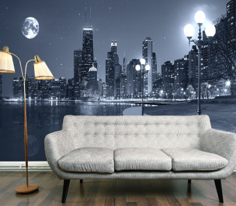 Фотообои Artmegahome Небоскребы и мосты