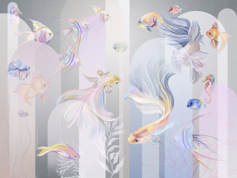 Фотообои Wall Street Oceanarium