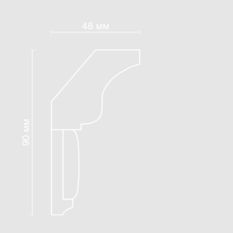 Карниз орнаментальный Artpole