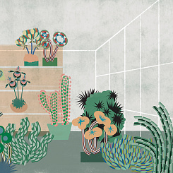 Фотообои Co.De ROOMS di PATRICIA URQUIOLA