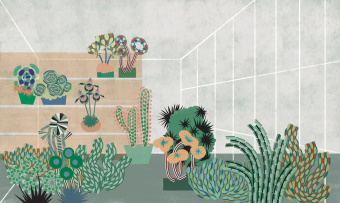 Фотообои Co.De ROOMS di PATRICIA URQUIOLA