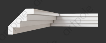 Карниз гладкий Artpole