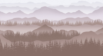 Фрески/Панно ORTOGRAF Горы