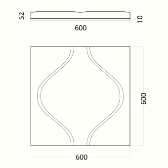 Гипсовые 3D панели Artpole