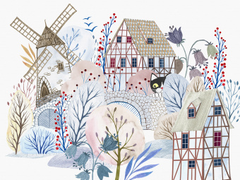 Фотообои Wall Street WONDER CAT