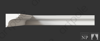 Карниз гладкий Artpole