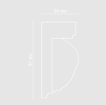 Карниз орнаментальный Artpole