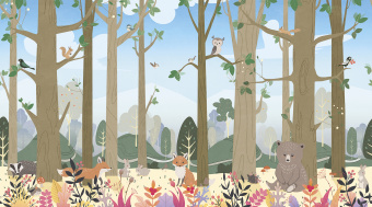 Фрески/Панно ORTOGRAF  Little Friends